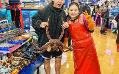 Kinh nghiệm đi chợ hải sản Noryangjin lớn nhất Seoul